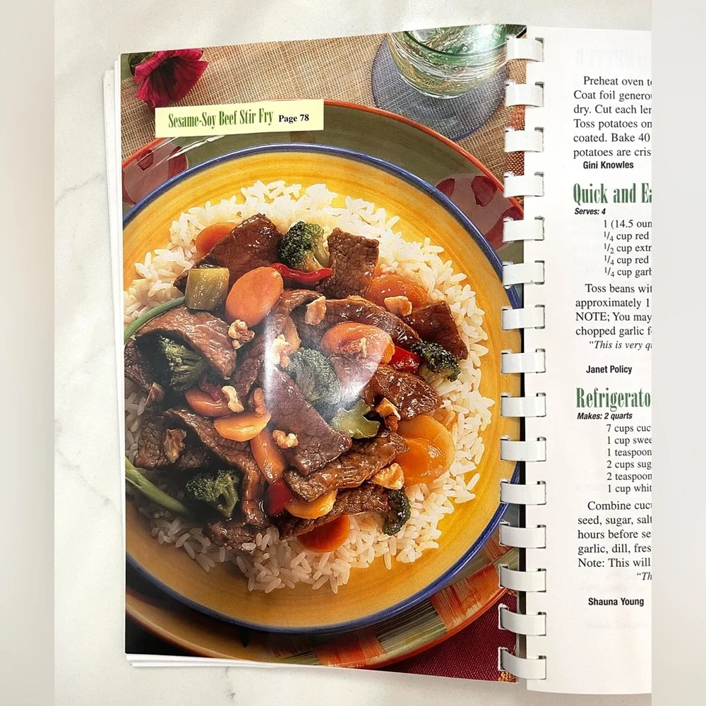 Eating Better Cookbook - Green and Red Cover